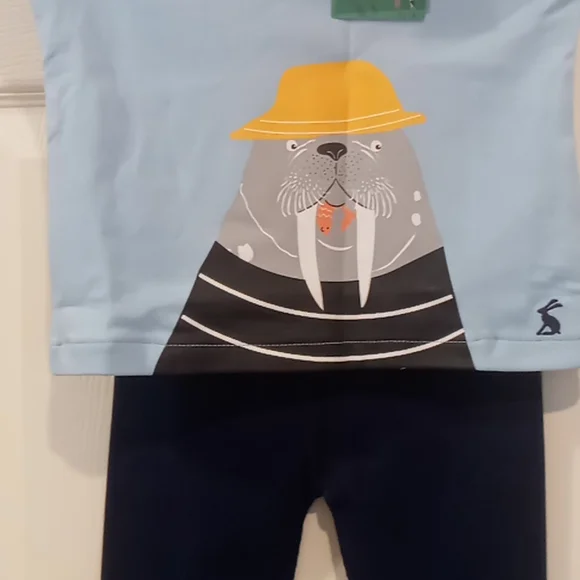 Joules USA 2 pc separates put together as an outfit NWT size 18-24 months - Picture 2 of 7